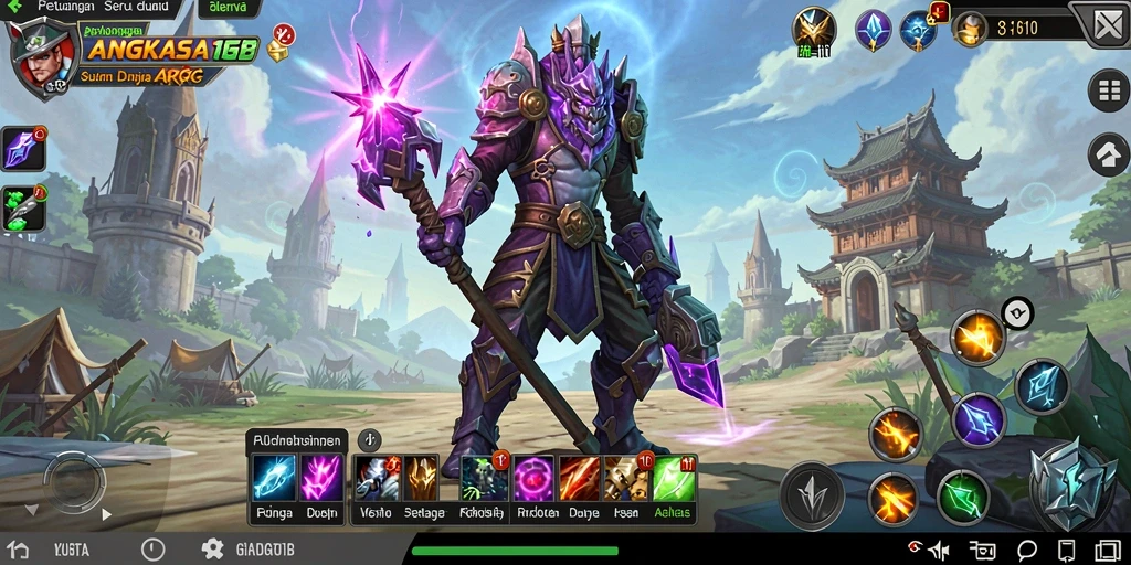 Tangkapan layar gameplay ARPG yang mendebarkan dan penuh aksi.