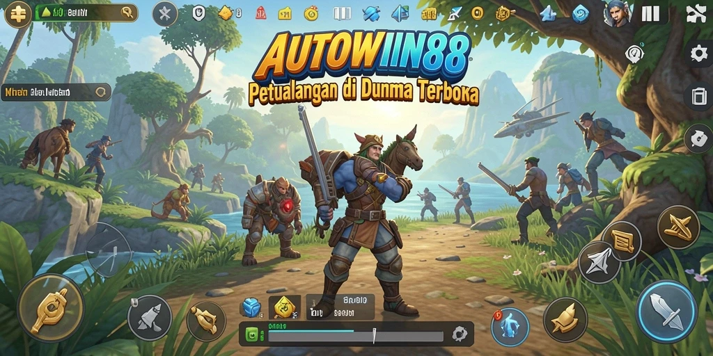 Gameplay Open World yang menakjubkan dan penuh petualangan.