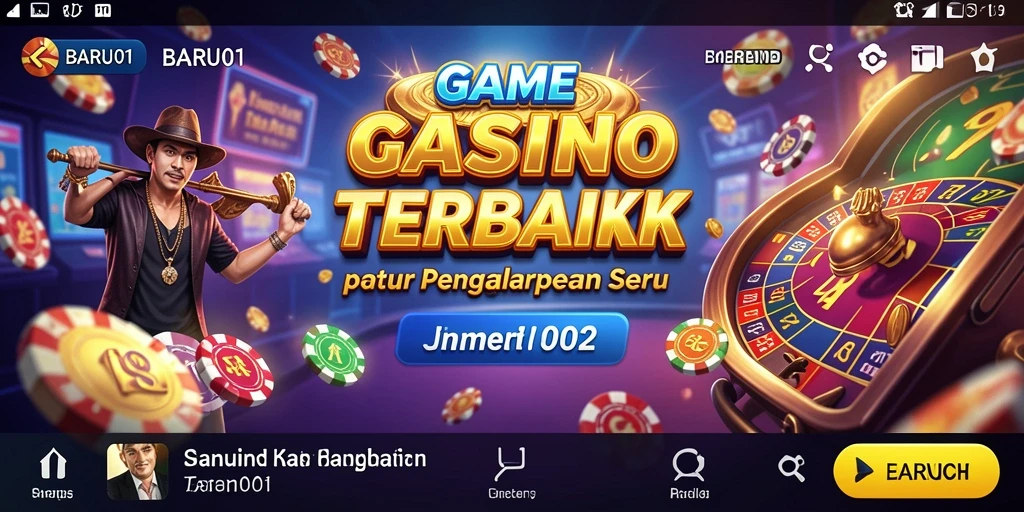 Tampilan gameplay Kasino yang seru dan menarik di BARU01.