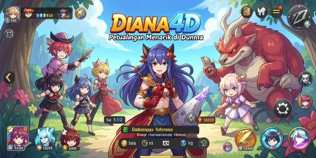 Menampilkan aksi dan petualangan seru dalam dunia anime.