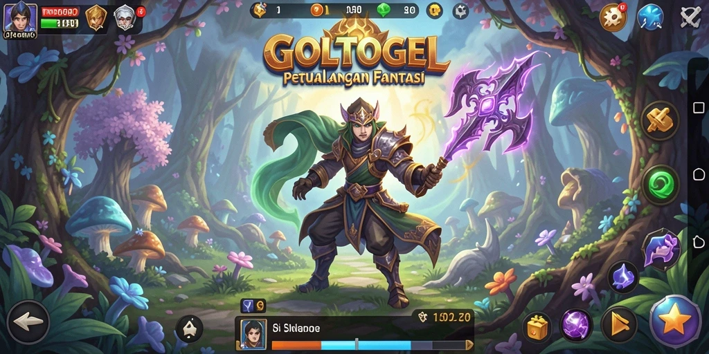 Gameplay GOLTOGEL menampilkan petualangan seru dan penuh tantangan.
