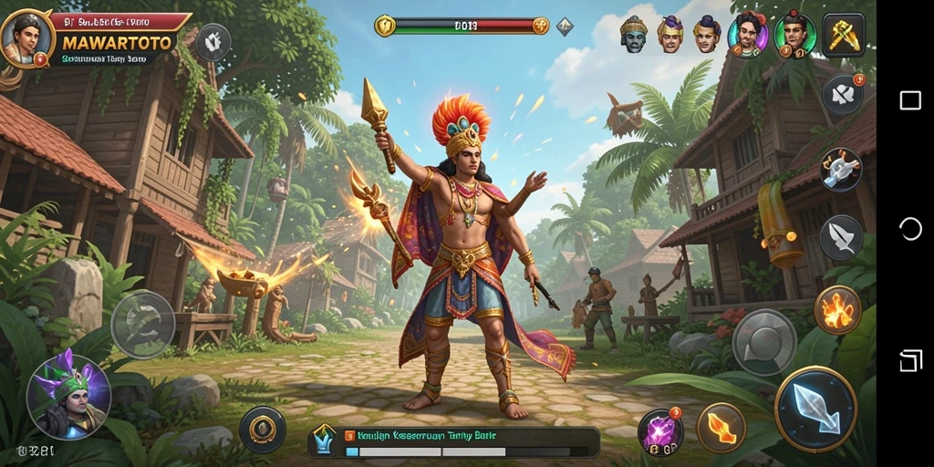 Tangkapan layar utama MAWARTOTO menampilkan suasana gameplay simulasi yang seru.
