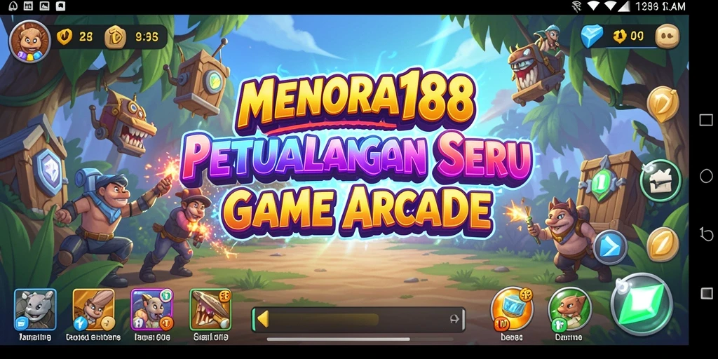 Screenshot MENARA188 menunjukkan aksi seru dalam gameplay Arcade yang menantang.