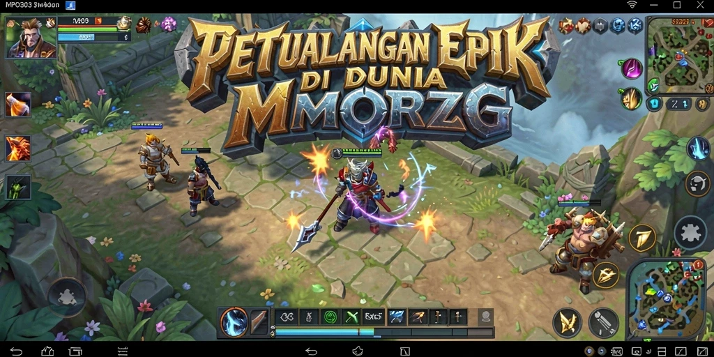 Tampilan gameplay seru dan memukau dari MPO303.