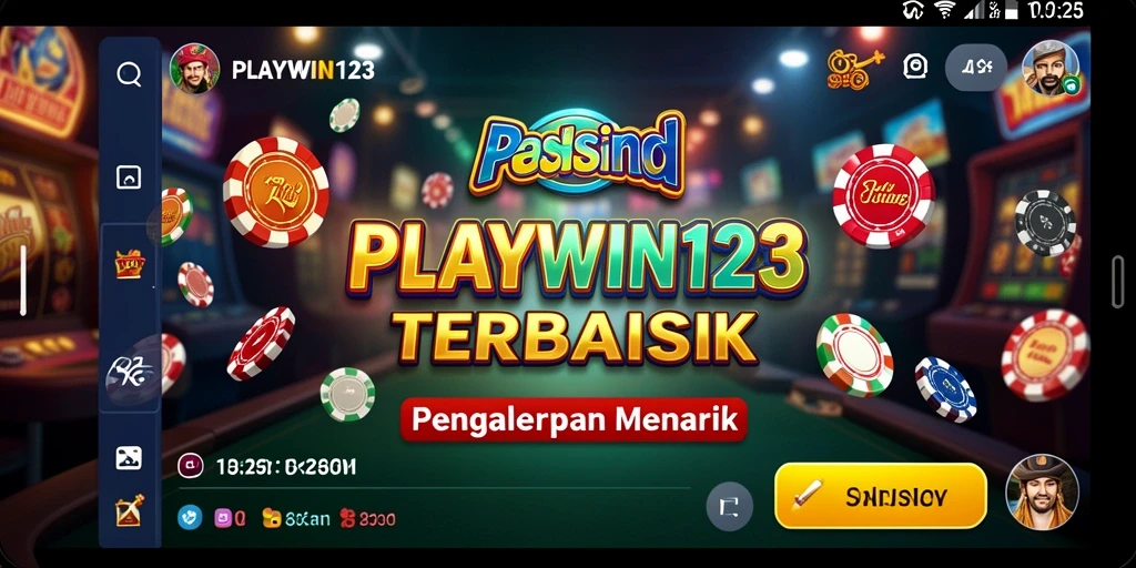 Tampilan permainan Kasino yang menarik dan mendebarkan di PLAYWIN123.