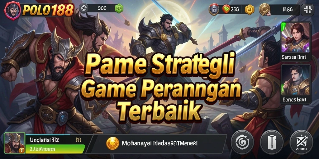 Tampilan gameplay POLO188 menunjukkan aksi taktis yang intens.