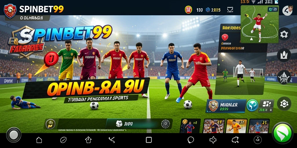 Tampilan menegangkan dari taruhan olahraga di SPINBET99.