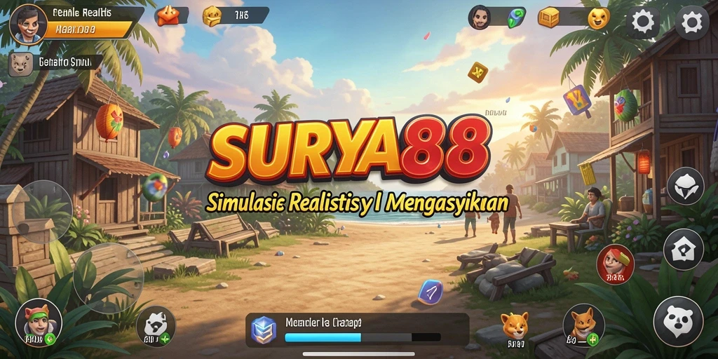 Tampilan gameplay SURYA88 yang menarik dan interaktif.