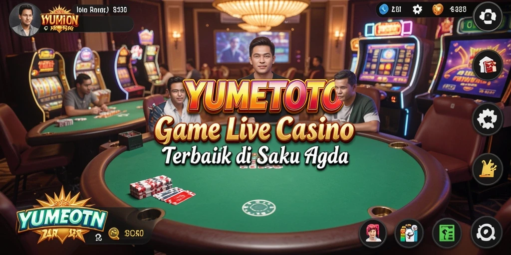 Tampilan gameplay YUMETOTO yang seru di Live Casino.