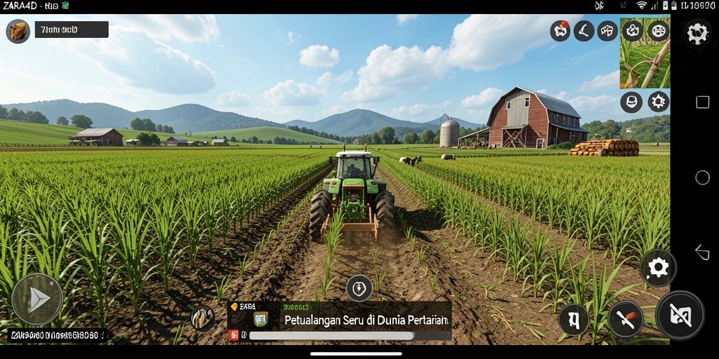 Gameplay seru di ZARA4D dengan pertanian yang beragam.