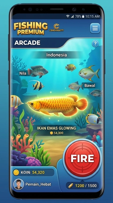 Screenshot aplikasi cendana777 dengan tampilan antarmuka yang menarik.